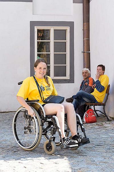 Tag mit Handicap - Tag ohne Barrieren Český Krumlov 10.9.2016