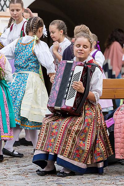 St.-Wenzels-Fest und Internationales Folklorefestival 2016 in Český Krumlov, Freitag 23. September 2016