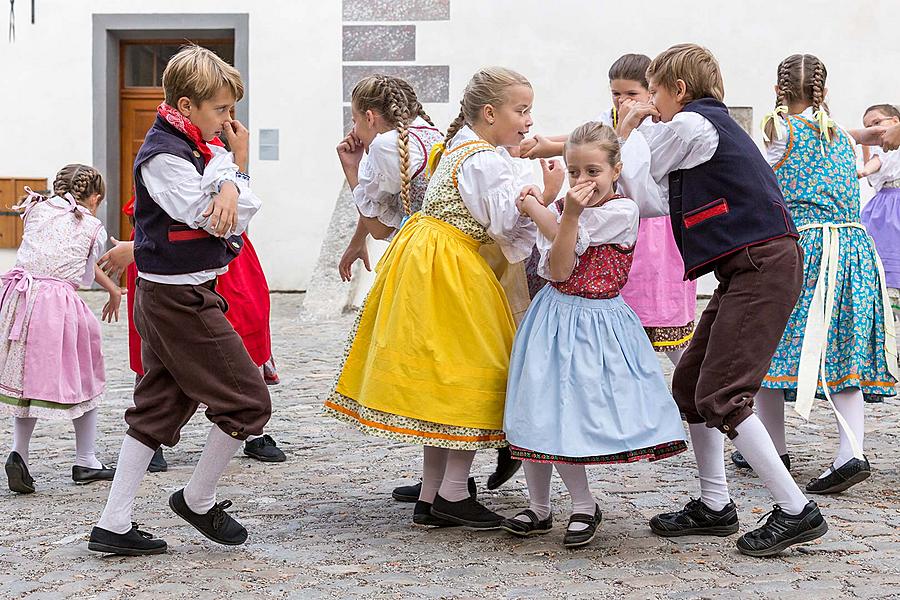 St.-Wenzels-Fest und Internationales Folklorefestival 2016 in Český Krumlov, Freitag 23. September 2016