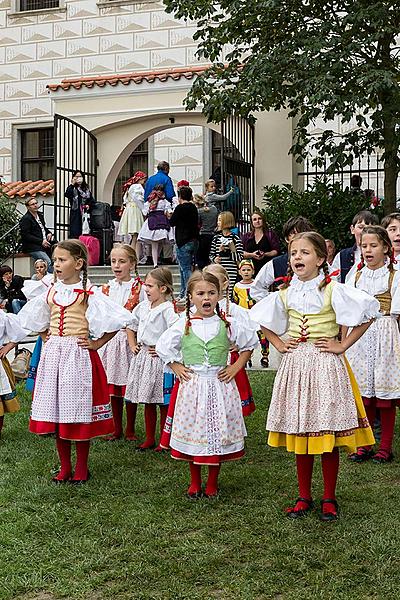 St.-Wenzels-Fest und Internationales Folklorefestival 2016 in Český Krumlov, Freitag 23. September 2016