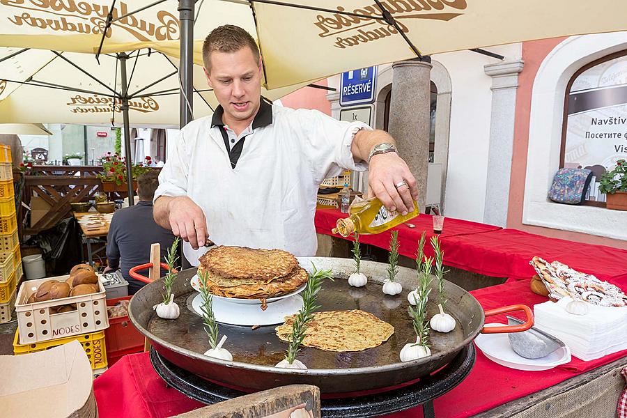 St.-Wenzels-Fest und Internationales Folklorefestival 2016 in Český Krumlov, Samstag 24. September 2016