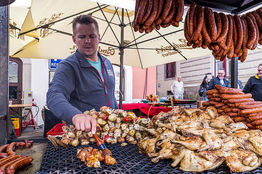 St.-Wenzels-Fest und Internationales Folklorefestival 2016 in Český Krumlov, Samstag 24. September 2016