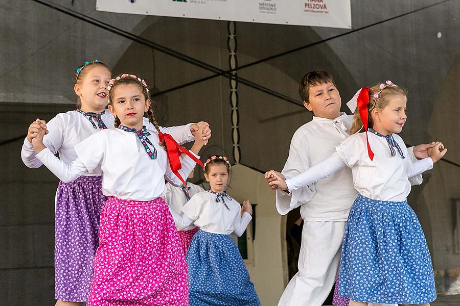 St.-Wenzels-Fest und Internationales Folklorefestival 2016 in Český Krumlov, Samstag 24. September 2016