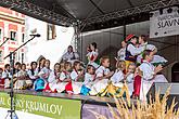 Svatováclavské slavnosti a Mezinárodní folklórní festival 2016 v Českém Krumlově, sobota 24. září 2016, foto: Lubor Mrázek