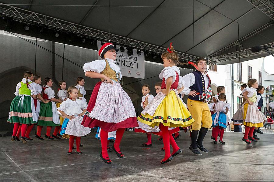 St.-Wenzels-Fest und Internationales Folklorefestival 2016 in Český Krumlov, Samstag 24. September 2016