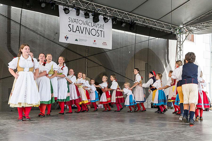 Svatováclavské slavnosti a Mezinárodní folklórní festival 2016 v Českém Krumlově, sobota 24. září 2016