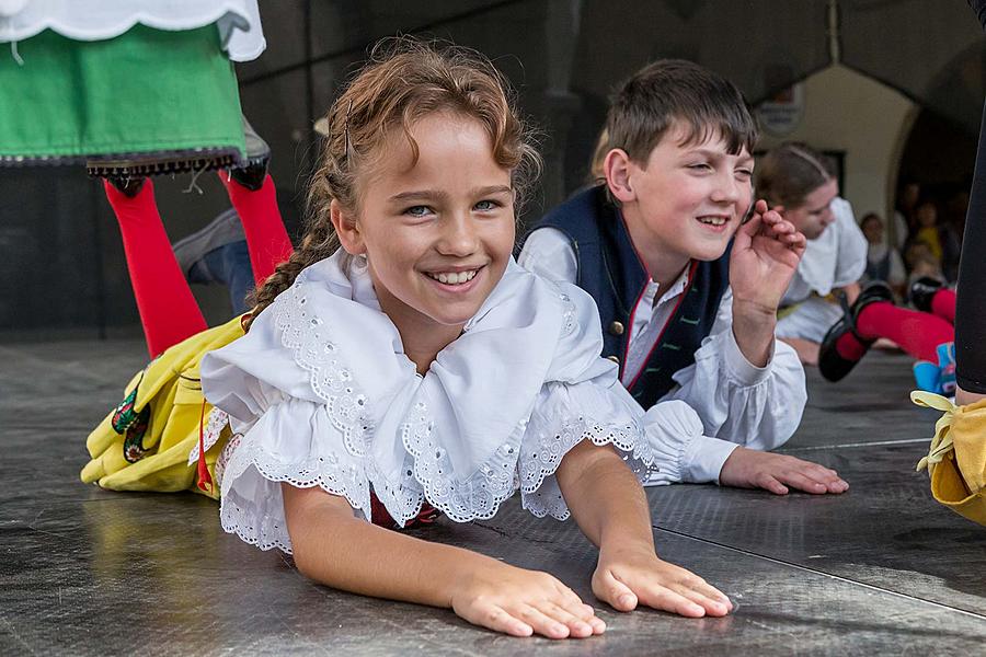 St.-Wenzels-Fest und Internationales Folklorefestival 2016 in Český Krumlov, Samstag 24. September 2016