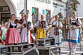 Svatováclavské slavnosti a Mezinárodní folklórní festival 2016 v Českém Krumlově, sobota 24. září 2016, foto: Lubor Mrázek