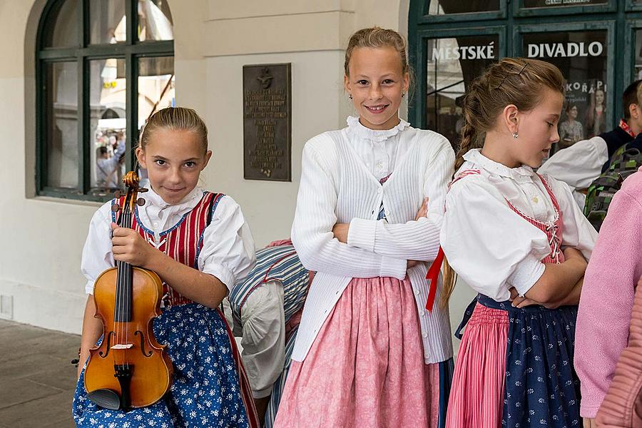 Svatováclavské slavnosti a Mezinárodní folklórní festival 2016 v Českém Krumlově, sobota 24. září 2016