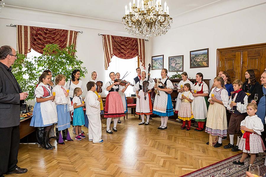 St.-Wenzels-Fest und Internationales Folklorefestival 2016 in Český Krumlov, Samstag 24. September 2016