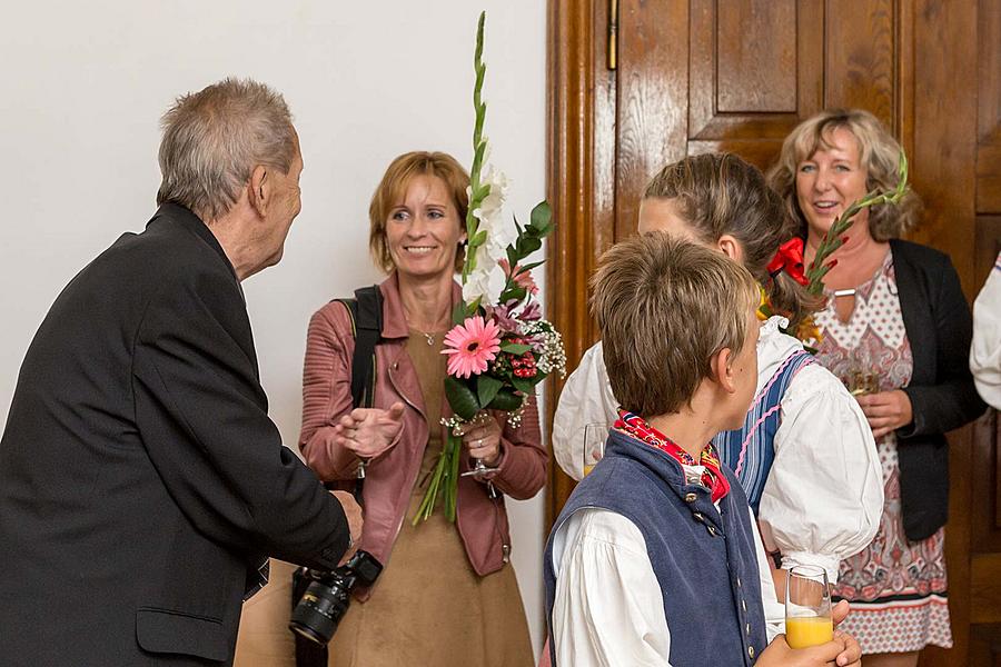 St.-Wenzels-Fest und Internationales Folklorefestival 2016 in Český Krumlov, Samstag 24. September 2016