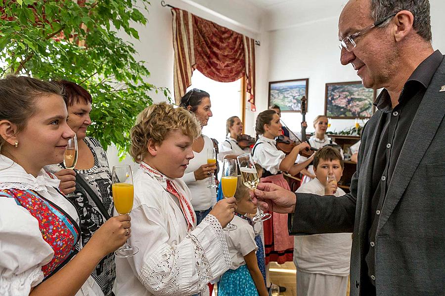 St.-Wenzels-Fest und Internationales Folklorefestival 2016 in Český Krumlov, Samstag 24. September 2016