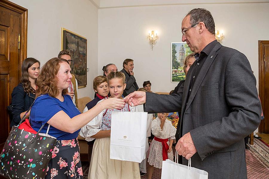 St.-Wenzels-Fest und Internationales Folklorefestival 2016 in Český Krumlov, Samstag 24. September 2016