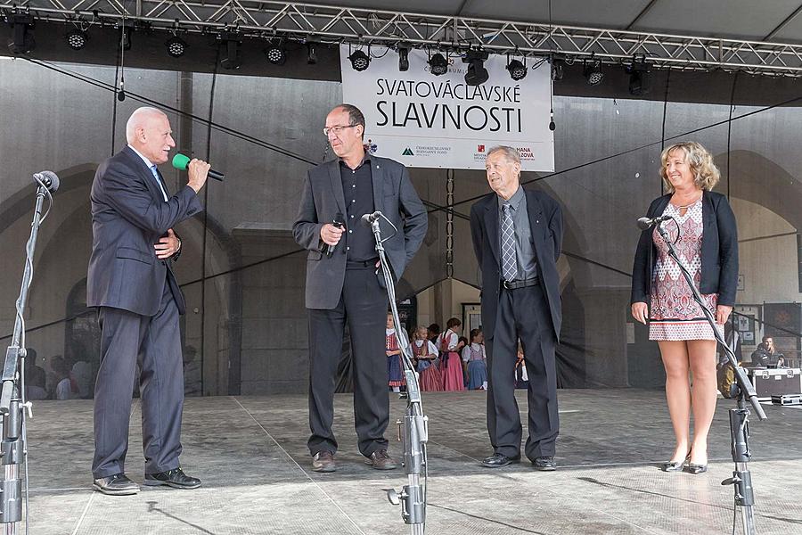 St.-Wenzels-Fest und Internationales Folklorefestival 2016 in Český Krumlov, Samstag 24. September 2016