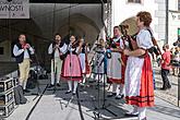 Svatováclavské slavnosti a Mezinárodní folklórní festival 2016 v Českém Krumlově, sobota 24. září 2016, foto: Lubor Mrázek