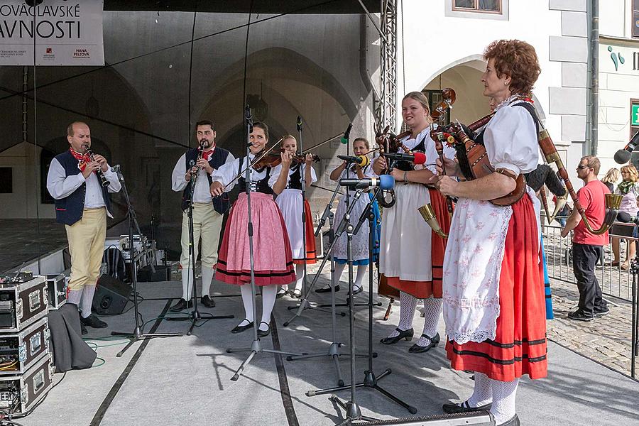 Saint Wenceslas Celebrations and International Folk Music Festival 2016 in Český Krumlov, Saturday 24th September 2016