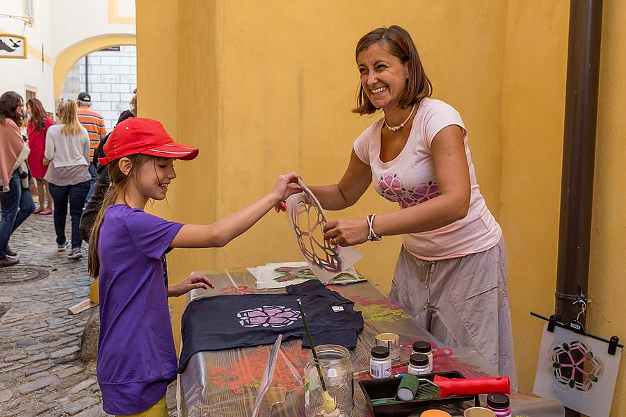 St.-Wenzels-Fest und Internationales Folklorefestival 2016 in Český Krumlov, Samstag 24. September 2016