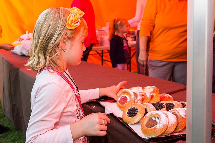 St.-Wenzels-Fest und Internationales Folklorefestival 2016 in Český Krumlov, Samstag 24. September 2016