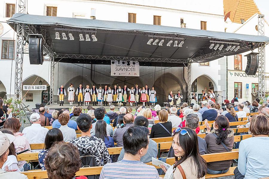 St.-Wenzels-Fest und Internationales Folklorefestival 2016 in Český Krumlov, Samstag 24. September 2016