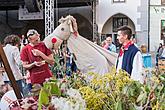 St.-Wenzels-Fest und Internationales Folklorefestival 2016 in Český Krumlov, Samstag 24. September 2016, Foto: Lubor Mrázek