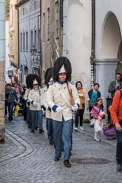 St.-Wenzels-Fest und Internationales Folklorefestival 2016 in Český Krumlov, Samstag 24. September 2016