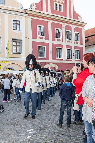St.-Wenzels-Fest und Internationales Folklorefestival 2016 in Český Krumlov, Samstag 24. September 2016