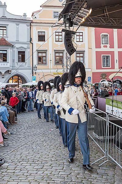 St.-Wenzels-Fest und Internationales Folklorefestival 2016 in Český Krumlov, Samstag 24. September 2016