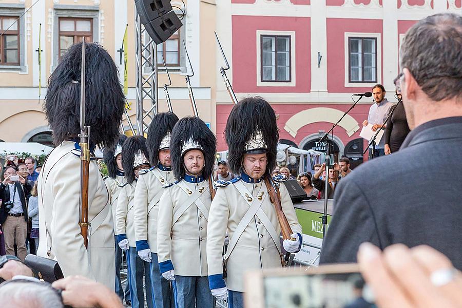 St.-Wenzels-Fest und Internationales Folklorefestival 2016 in Český Krumlov, Samstag 24. September 2016