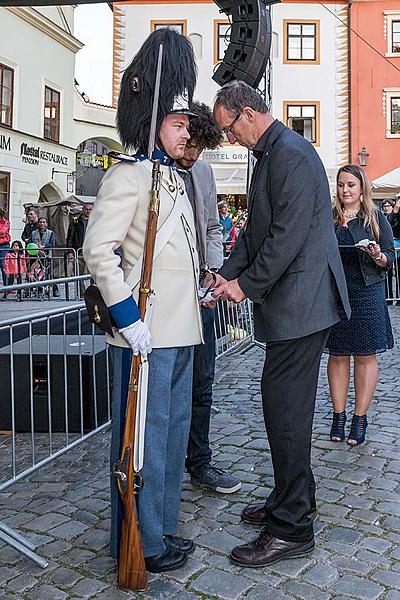 St.-Wenzels-Fest und Internationales Folklorefestival 2016 in Český Krumlov, Samstag 24. September 2016