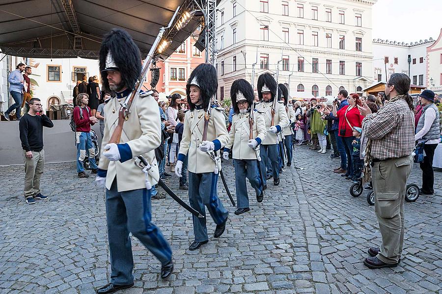 St.-Wenzels-Fest und Internationales Folklorefestival 2016 in Český Krumlov, Samstag 24. September 2016