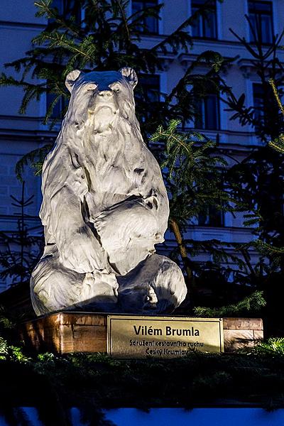 1. adventní neděle - hudebně poetické otevření Adventu spojené s rozsvícením vánočního stromu, Český Krumlov 27.11.2016