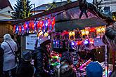 1. adventní neděle - hudebně poetické otevření Adventu spojené s rozsvícením vánočního stromu, Český Krumlov 27.11.2016, foto: Lubor Mrázek