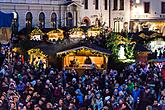 1. adventní neděle - hudebně poetické otevření Adventu spojené s rozsvícením vánočního stromu, Český Krumlov 27.11.2016, foto: Lubor Mrázek