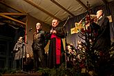 1. Adventssontag - Musikalisch-poetische Eröffnung des Advents Verbunden mit der Beleuchtung des Weihnachtsbaums, Český Krumlov 27.11.2016, Foto: Lubor Mrázek