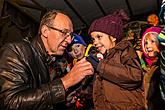 1. adventní neděle - hudebně poetické otevření Adventu spojené s rozsvícením vánočního stromu, Český Krumlov 27.11.2016, foto: Lubor Mrázek