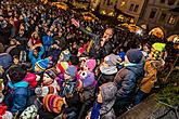 1. Adventssontag - Musikalisch-poetische Eröffnung des Advents Verbunden mit der Beleuchtung des Weihnachtsbaums, Český Krumlov 27.11.2016, Foto: Lubor Mrázek