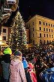 1. adventní neděle - hudebně poetické otevření Adventu spojené s rozsvícením vánočního stromu, Český Krumlov 27.11.2016, foto: Lubor Mrázek