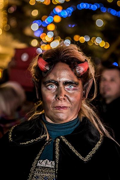 Nikolausbescherung 4.12.2016, Advent und Weihnachten in Český Krumlov