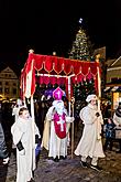 Mikulášská nadílka 4.12.2016, Advent a Vánoce v Českém Krumlově, foto: Lubor Mrázek