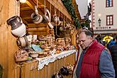 Baby Jesus Postal Office at U Zlatého Anděla and arrival of the White Lady, 10.12.2016, photo by: Lubor Mrázek