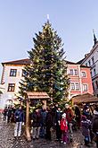 Ježíškův Poštovní úřad U Zlatého anděla a příjezd Bílé paní, 10.12.2016, foto: Lubor Mrázek