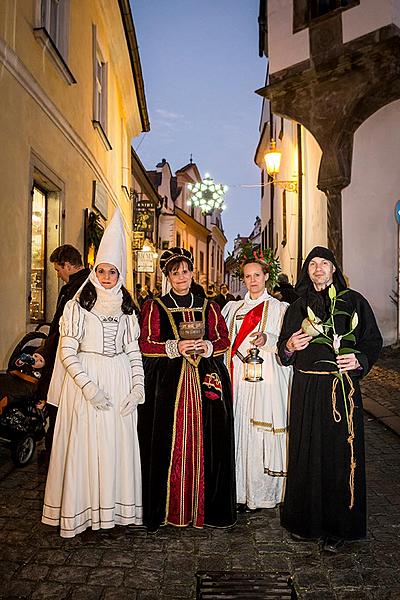 Ježíškův Poštovní úřad U Zlatého anděla a příjezd Bílé paní, 10.12.2016