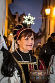 Baby Jesus Postal Office at U Zlatého Anděla and arrival of the White Lady, 10.12.2016, photo by: Lubor Mrázek