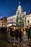 Jesuleins Postamt Zum Goldenen Engel und Ankunft der Weißen Frau, 10.12.2016, Foto: Lubor Mrázek