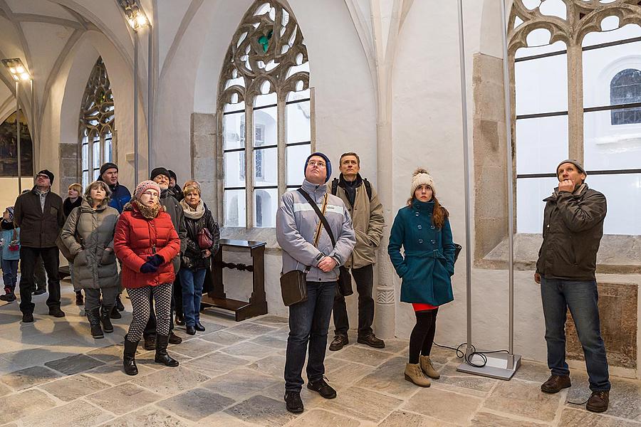 Klöster Český Krumlov: Handwerksworkshop, Weihnachtsherstellung, 17.12.2016