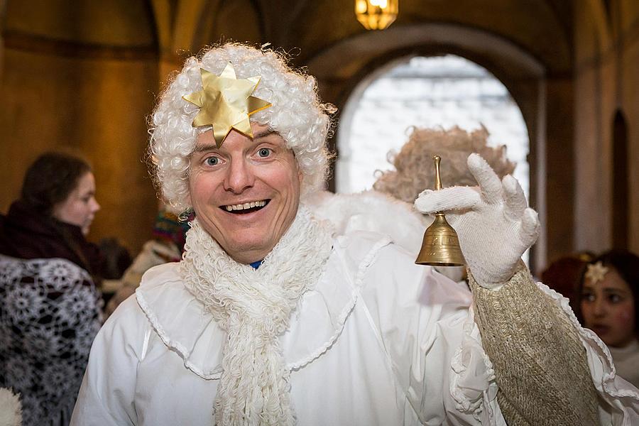 Lebende Krippe, 23.12.2016, Advent und Weihnachten in Český Krumlov