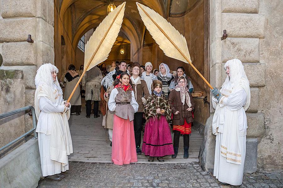 Lebende Krippe, 23.12.2016, Advent und Weihnachten in Český Krumlov