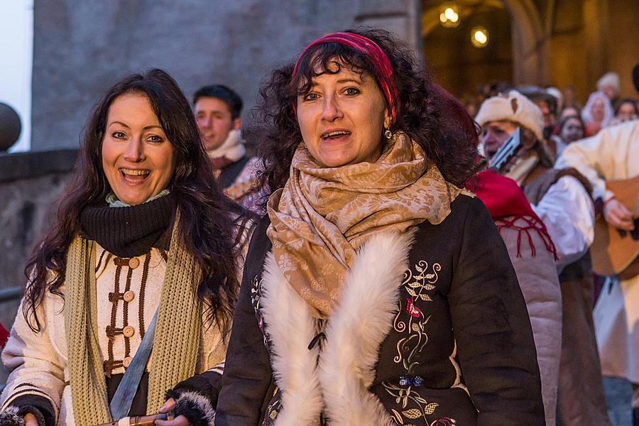 Lebende Krippe, 23.12.2016, Advent und Weihnachten in Český Krumlov