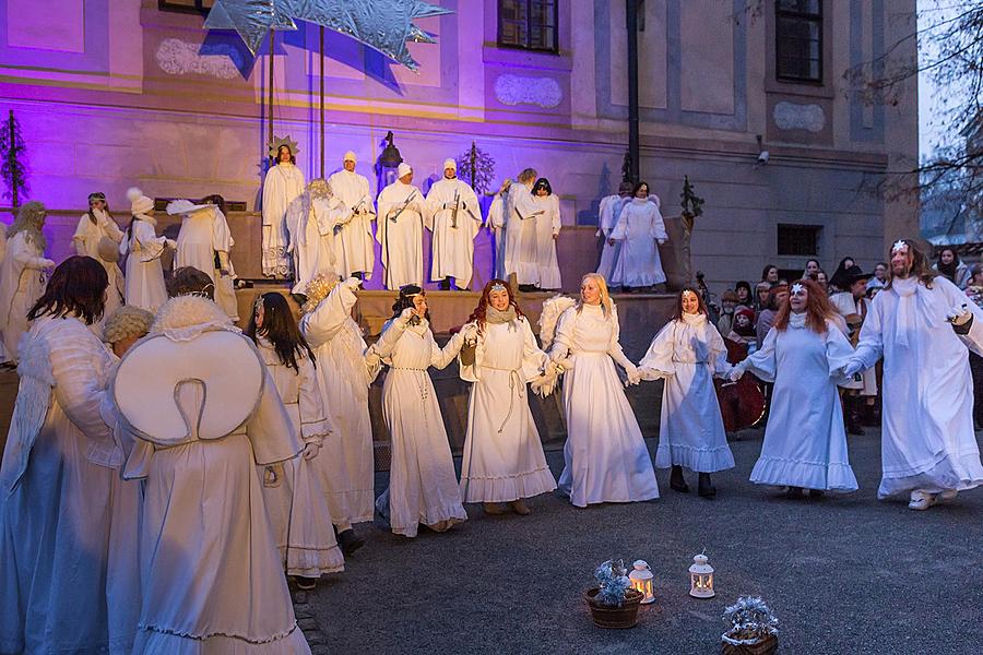 Live Nativity Scene, 23.12.2016, Advent and Christmas in Český Krumlov