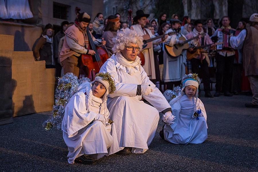 Live Nativity Scene, 23.12.2016, Advent and Christmas in Český Krumlov